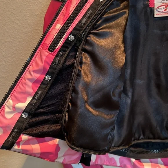 Rocket Girl/Joe Rocket Leather Moto Jacket Sz XS - Picture 3 of 9